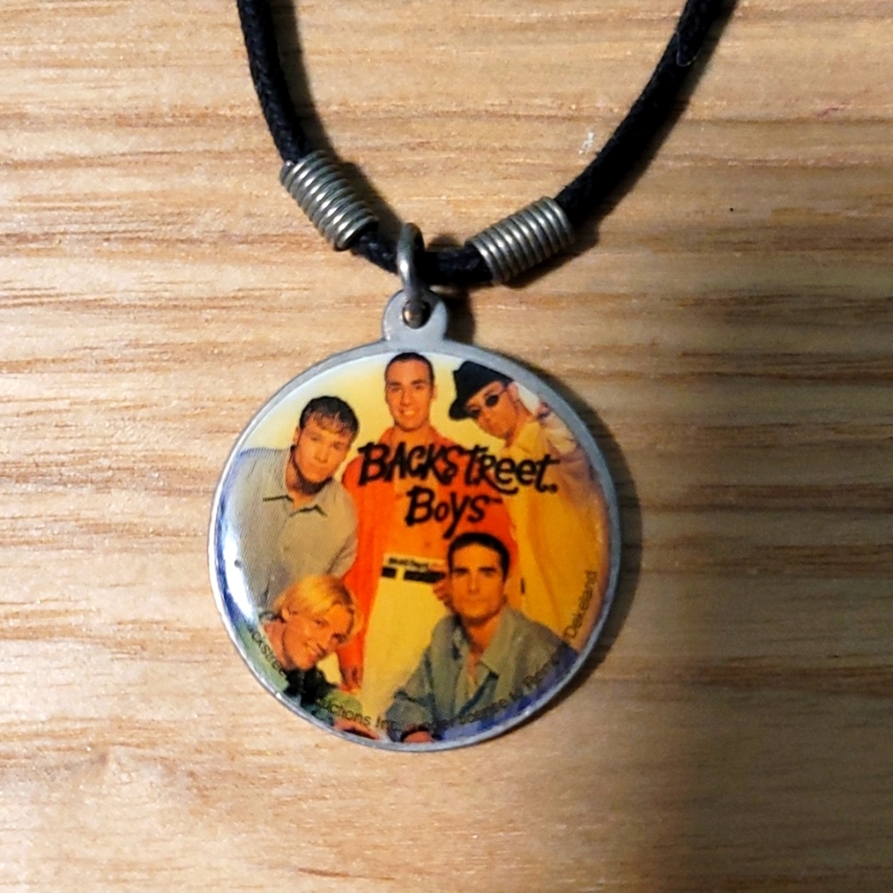 Vintage Backstreet Boys necklace